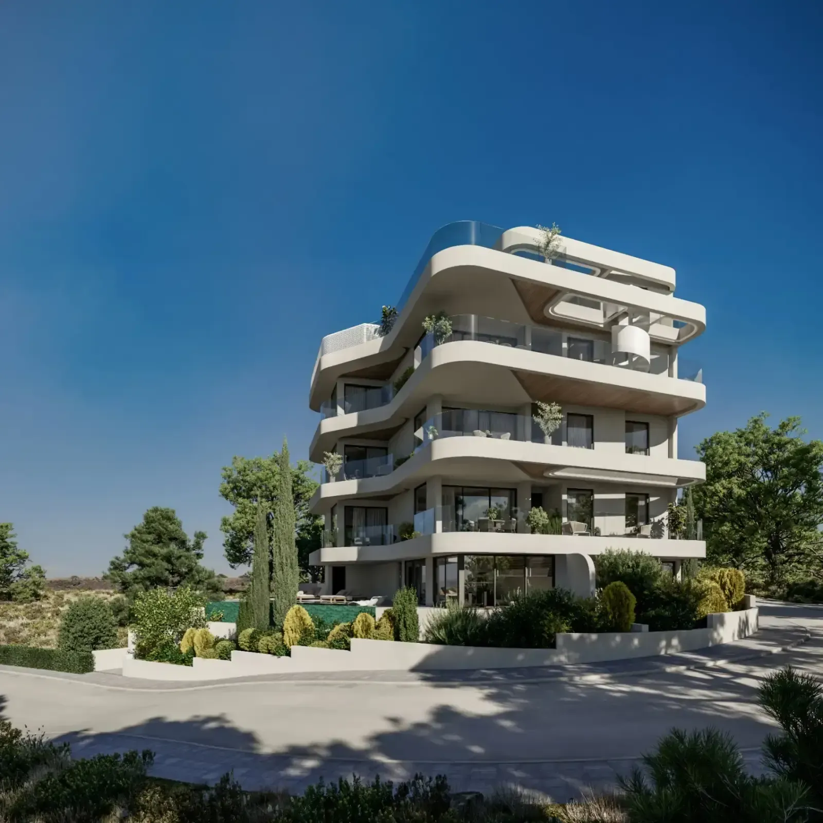 Aegea Views residential building in Limassol
